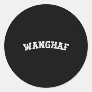 Wanghaf Meme Lustig Runder Aufkleber
