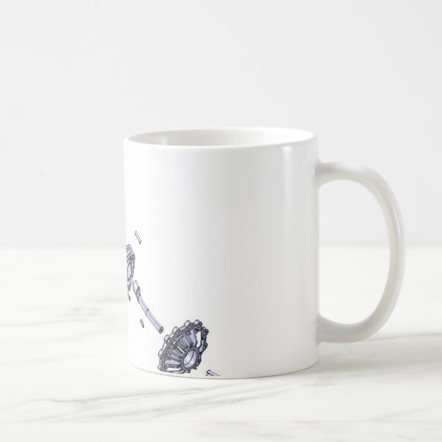 Wankel Motor-Tasse Kaffeetasse (Rechts)