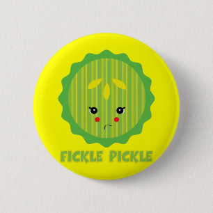 wankelmütige Gurke Button