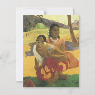 Wann heiratest du? von Paul Gauguin, Vintage Art
