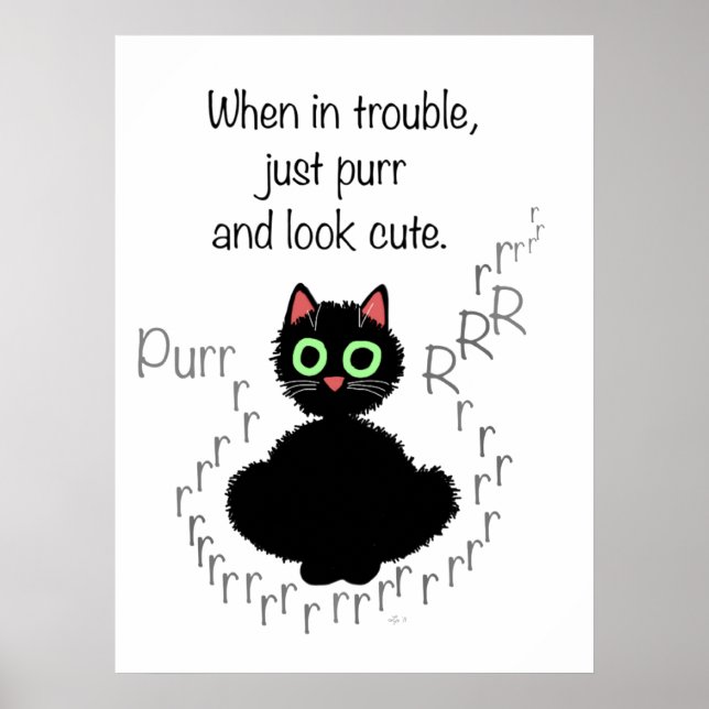 Wann in Schwierigkeiten Poster (Vorne)