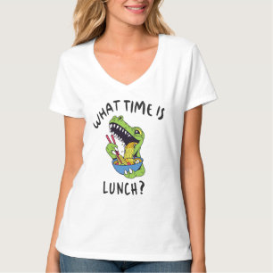 Wann ist das Mittagessen T-Shirt