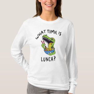 Wann ist das Mittagessen T-Shirt