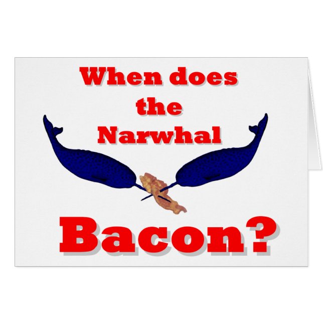 Wann ist der Speck von Narwhal? (Vorderseite (Horizontal))