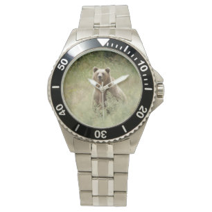 Wann ist es, Bertha? Armbanduhr