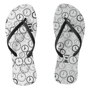 Wann ist es.wx4 L Gray BG? Flip Flops