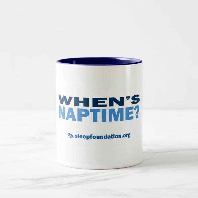 Wann ist Naptime? Tasse (Mittel)