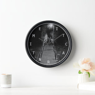 Wann? Pitcairn Time- Wall Uhr