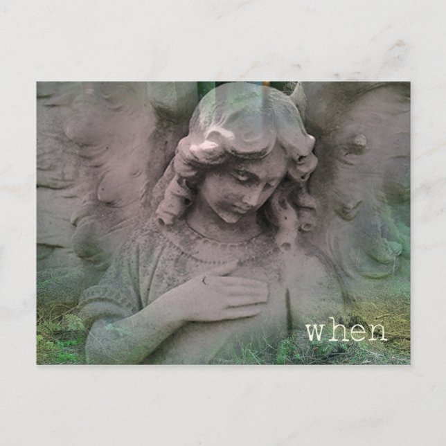 Wann.. Postkarte (Vorderseite)