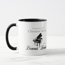 WANN Sie auf die klassische Musik Tasse