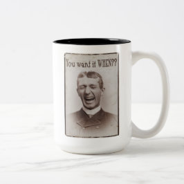 WANN Will du es? Zweifarbige Tasse