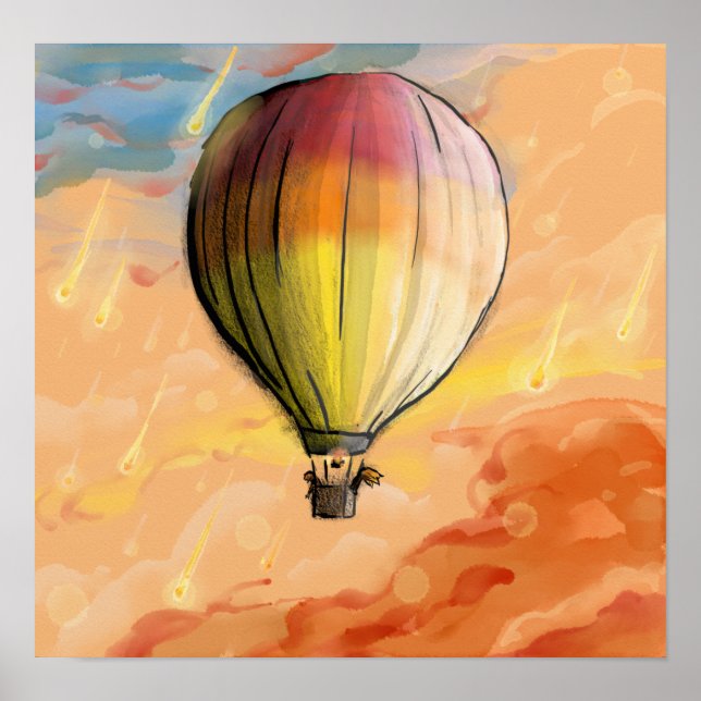 Wann wird der Himmel aufhören? Poster (Vorne)