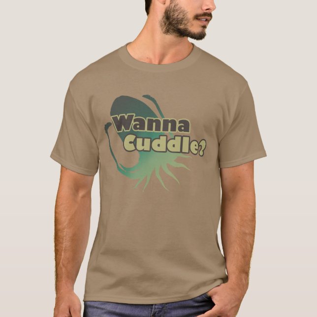 Wanna Cuddle Cuttlefish T-Shirt (Vorderseite)