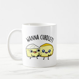 Wanna Curdle Funny Chees Puns Kaffeetasse