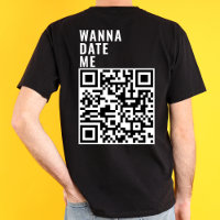 Wanna Date me Custom QR Code Scan Ich habe sein Ge