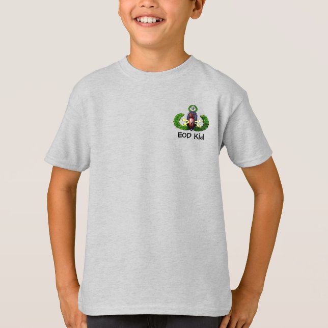 Wanna sein EOD, EOD Kid T-Shirt (Vorderseite)