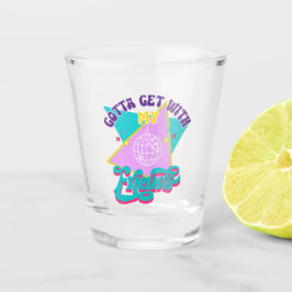 Wannabe Funny 90s Bachelorette Schnapsglas