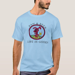 Wannen- und Bier-Shirt T-Shirt
