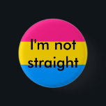 Wannenstolz bin ich nicht gerades Button<br><div class="desc">einfache und kurze Weise,  Leute wissen zu lassen</div>