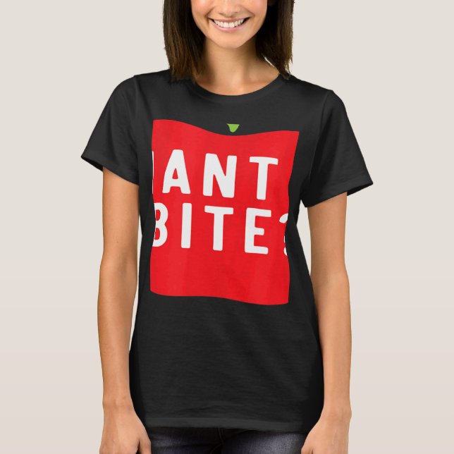 Want A Bite Apple Picking Squad Apple Fruit  Apple T-Shirt (Vorderseite)