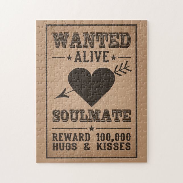 WANTED ALIVE: SOULMATE puzzle (Vertikal)