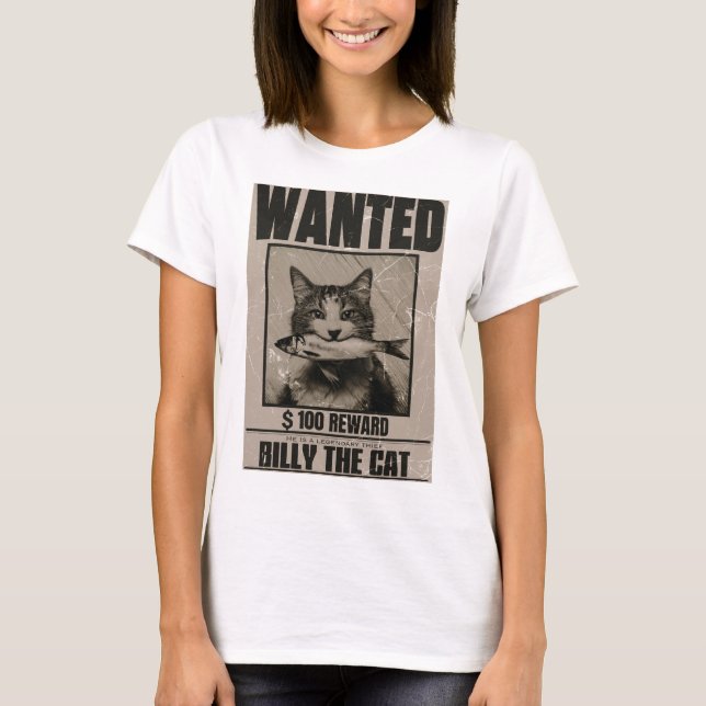 WANTED!  T-Shirt (Vorderseite)