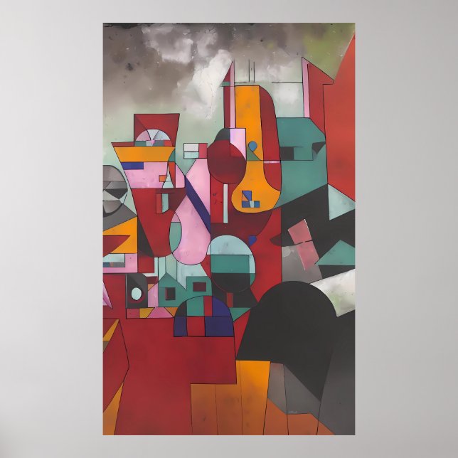 Wantok at the Dusk of Civilization - Ken Gage Art Poster (Vorne)