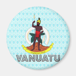 Wanuatu-Wappen Magnet