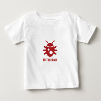Wanze, die Ninja prüft Baby T-shirt