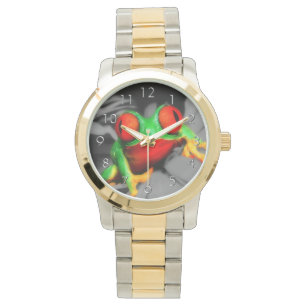 Wanze-Mit Augen Frosch Armbanduhr