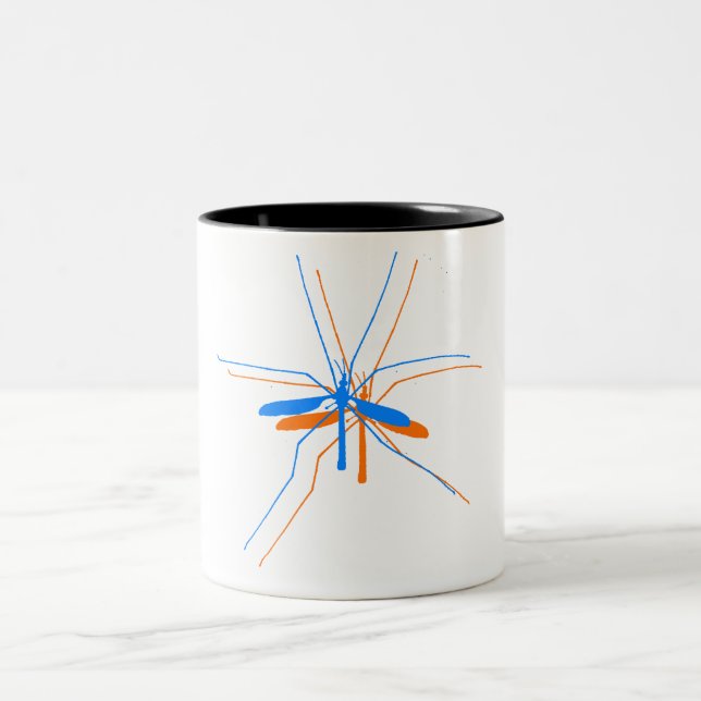 Wanze Zweifarbige Tasse (Mittel)
