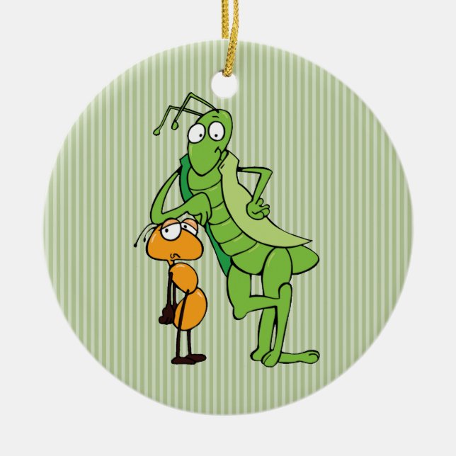 Wanzen-Freunde Keramikornament (Vorne)