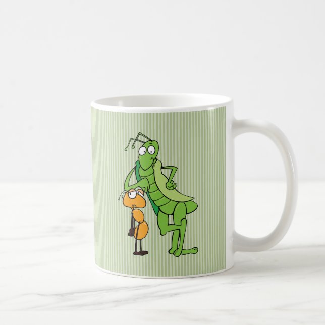 Wanzen-Freunde Tasse (Rechts)