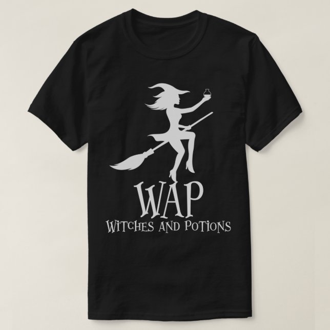 WAP Hexen und Tränke Funny Halloween Hexe T-Shirt (Design vorne)