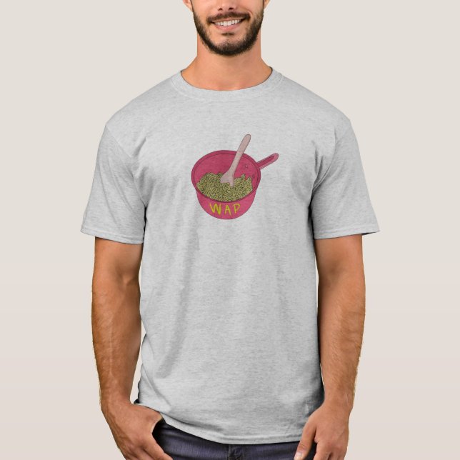 WAP Macaroni in einem Pot T-Shirt (Vorderseite)