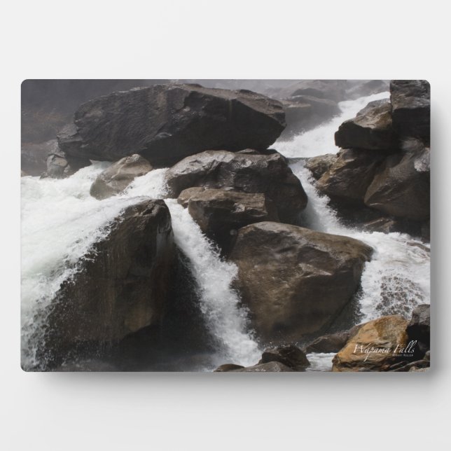 Wapama Falls Fotoplatte (Vorderseite)