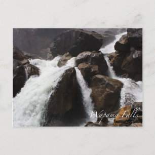 Wapama Falls Postcard Postkarte