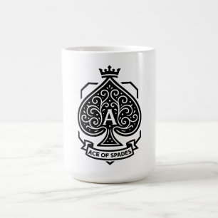 Wappen "Ace of Spades" — Kronleuchter Kaffeetasse