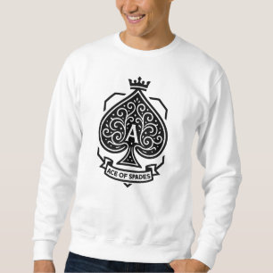 Wappen "Ace of Spades" — Kronleuchter Sweatshirt