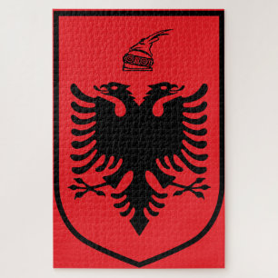 Wappen Albaniens Puzzle