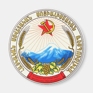 Wappen Armeniens Offizielles Heraltrockenzeichen Magnet