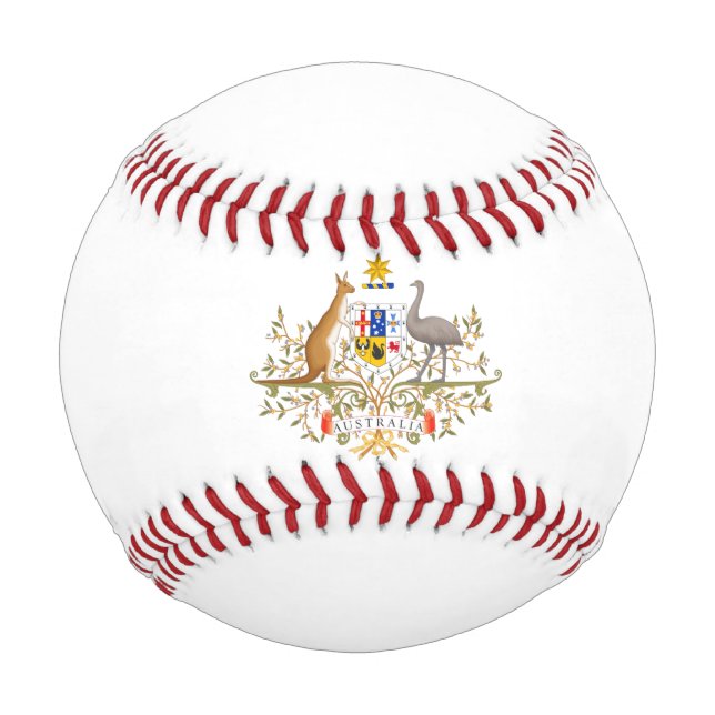Wappen Australiens Baseball (Vorderseite)