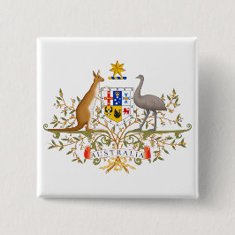 Wappen Australiens Button