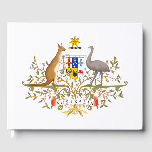 Wappen Australiens Gästebuch