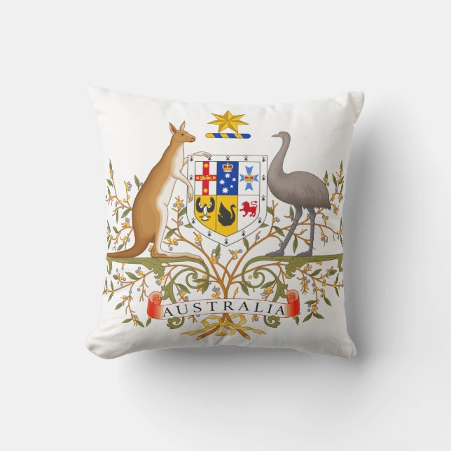Wappen Australiens Kissen (Vorderseite)