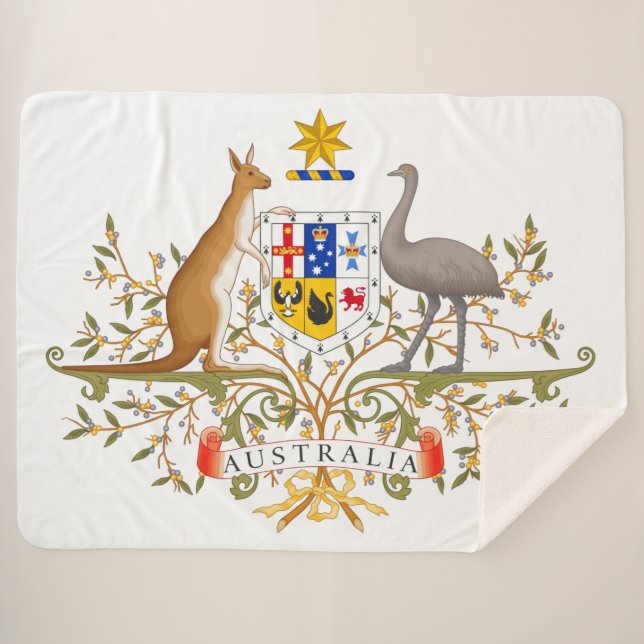 Wappen Australiens Sherpadecke (Vorderseite (Horizontal))