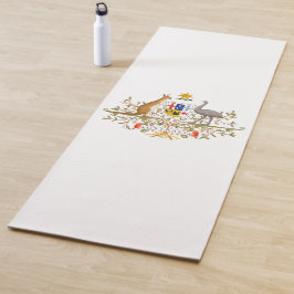 Wappen Australiens Yogamatte