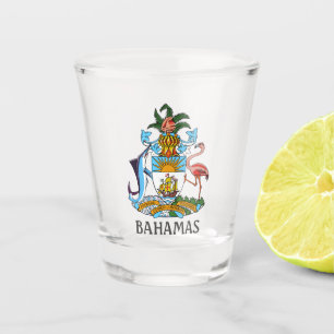 Wappen - Bahamas Schnapsglas