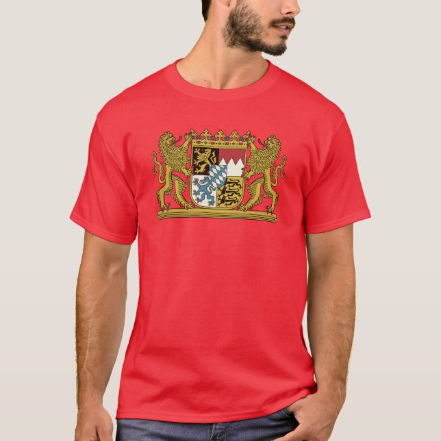 Wappen Bayerns - DEUTSCHLAND T-Shirt (Vorderseite)