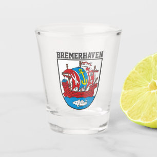 Wappen Bremerhaven, Deutschland Schnapsglas